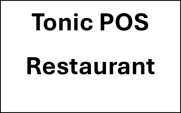 Tonic POS Back Office Overiew